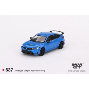 画像: MINI GT 1/64 Honda Civic Type R 2023 Boost Blue Pearl (RHD)