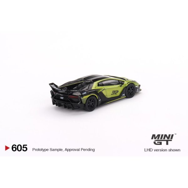 画像2: MINI GT 1/64 LB-Silhouette WORKS Lamborghini Aventador GT EVO Lime (RHD) (2)