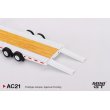 画像4: MINI GT 1/64 Car Carrier Trailer White (4)