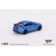 画像2: MINI GT 1/64 Honda Civic Type R 2023 Boost Blue Pearl (RHD) (2)