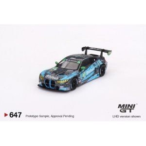 画像: MINI GT 1/64 BMW M4 GT3 IMSA Laguna Seca GTD 2nd place winner 2023 #97 Turner Motorsports (LHD)