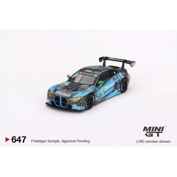 画像1: MINI GT 1/64 BMW M4 GT3 IMSA Laguna Seca GTD 2nd place winner 2023 #97 Turner Motorsports (LHD) (1)