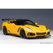 画像17: AUTOart 1/18 Chevrolet Corvette (C7) ZR1 (Yellow) (17)