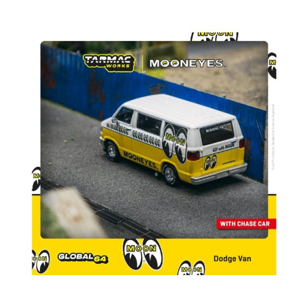 画像1: Tarmac Works 1/64 Dodge Van Mooneyes (1)