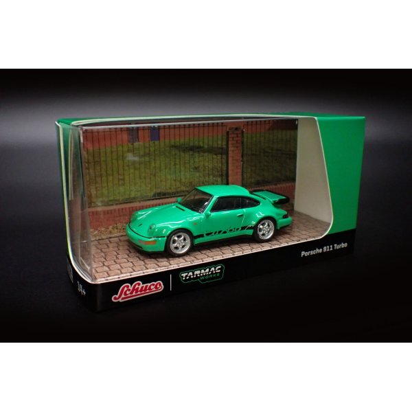 画像2: Tarmac Works 1/64 Porsche 911 Turbo Green (2)