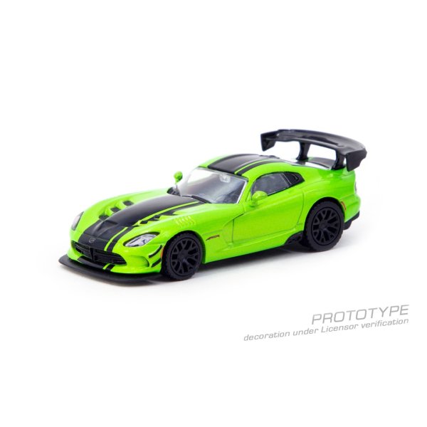 画像2: Tarmac Works 1/64 Dodge Viper ACR Extreme Green Metallic (2)