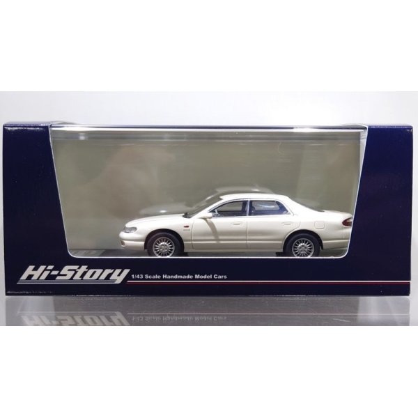 画像1: Hi Story 1/43 MAZDA ε֮fini MS-8 2.5 Type X (1992) Cygnus White (1)