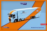 画像: Tarmac Works 1/64 Mitsubishi Fuso Super Great GULF Racing