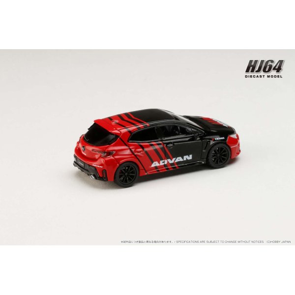 画像3: Hobby JAPAN 1/64 Toyota GR Corolla RZ YOKOHAMA ADVAN COLOR (3)