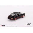 画像2: MINI GT 1/64 Porsche 911 Carrera RS 2.7 Black/Red Livery (RHD) (2)