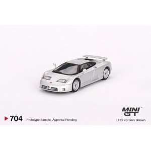 画像: MINI GT 1/64 Bugatti EB110 GT Grigio Chiaro (LHD)