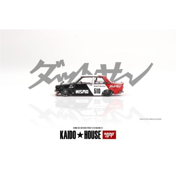 画像3: MINI GT 1/64 Datsun Street KAIDO 510 Racing V1 (LHD) (3)