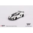 画像1: MINI GT 1/64 Chevrolet Corvette Z06 2023 Artic White (LHD) (1)