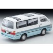 画像2: TOMYTEC 1/64 Limited Vintage Neo Toyota Hiace Wagon Super Custom (White/Light Blue) '90 (2)