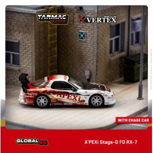 画像: Tarmac Works 1/64 A'PEXi Stage-D FD RX-7