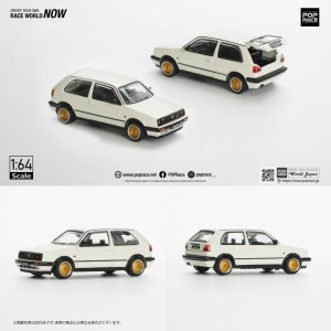 画像: POP RACE 1/64 GOLF GTI WHITE