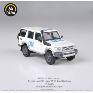 画像: PARAGON 1/64 Toyota Land Cruiser LC76 2014 United Nations LHD