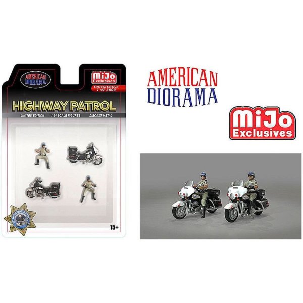 画像4: American Diorama 1/64 Highway Patrol (4)