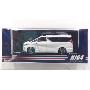 画像: Hobby JAPAN 1/64 Toyota Alphard Custom Version / with Sunroof (White Pearl Crystal Shine)