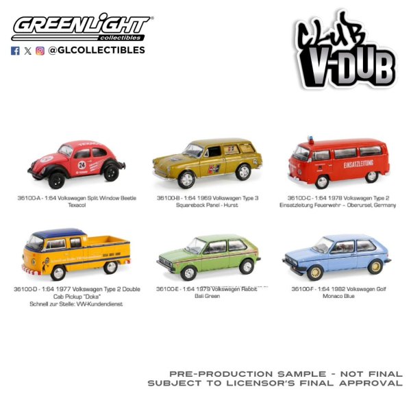 画像1: GREEN LiGHT 1/64 Club Vee-Dub Series 19 (1)