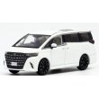 画像1: MODEL 1 1/64 TOYOTA ALPHARD Platinum White Peal RHD (1)