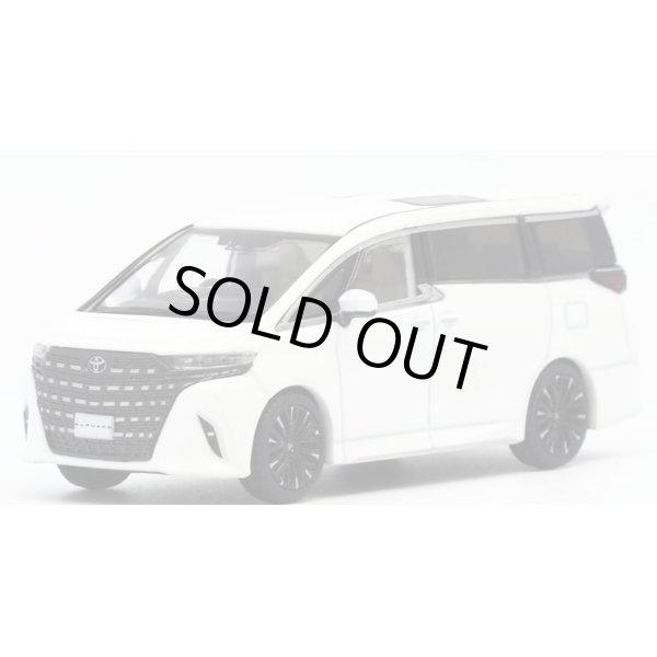 画像1: MODEL 1 1/64 TOYOTA ALPHARD Platinum White Peal RHD (1)