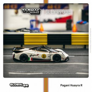 画像: Tarmac Works 1/64 Pagani Huayra R Bianco Benny