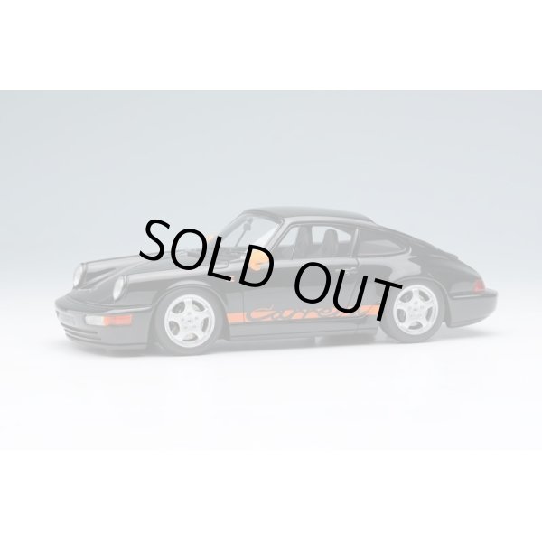 画像1: VISION 1/43 Porsche 911 (964) Carrera RS 1992 Black / Orange Stripe Limited 40 pcs. (1)