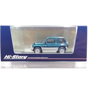 画像: Hi Story 1/43 MITSUBISHI PAJERO MINI VR-II (1994) Kilder Green/Symphonic Silver