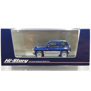 画像: Hi Story 1/43 MITSUBISHI PAJERO MINI VR-II (1994) Mariana Blue/Symphonic Silver