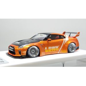 画像: EIDOLON 1/43 LB WORKS R35 GT-R Type 1.5 (LB Shilhouette Wing) Arancio Pearl Limited 32 pcs.