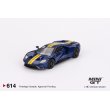 画像2: MINI GT 1/64 Ford GT Sunoco Blue (LHD) (2)