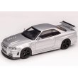 画像1: MOTORHELIX 1/64 Nissan Skyline GT-R R34 Z-TUNE Z-Tune Silver (1)