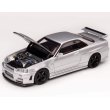 画像3: MOTORHELIX 1/64 Nissan Skyline GT-R R34 Z-TUNE Z-Tune Silver (3)