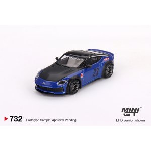 画像: MINI GT 1/64 Nissan Z LB★NATION WORKS Seiran Blue (LHD) [Blister Packaging]