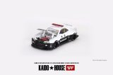 画像: MINI GT 1/64 Nissan Skyline GT-R R34 Kaido Works (V2 Aero) Police Car (RHD)