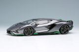 画像: EIDOLON COLLECTION 1/43 Lamborghini Sian FKP 37 2019 with Stripe Grigio Lynx Limited 60 pcs.