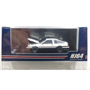 画像: Hobby JAPAN 1/64 Toyota Sprinter Trueno GT APEX (AE86) JDM Style White/Black