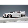 画像1: EIDOLON 1/18 Lexus LFA 2010 Rear Wing up Whitest White Limited 50 pcs. (1)