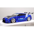 画像1: EIDOLON 1/43 LB Silhouette WORKS GT 35GT-RR (GT Wing Version) Lobellia Blue Limited 30 pcs. (1)