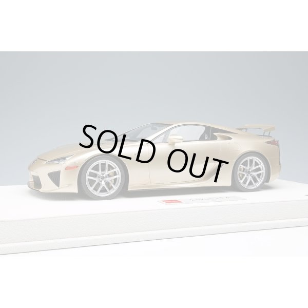 画像1: EIDOLON 1/18 Lexus LFA 2010 Rear Wing up Crystal Gold Limited 30 pcs. (1)