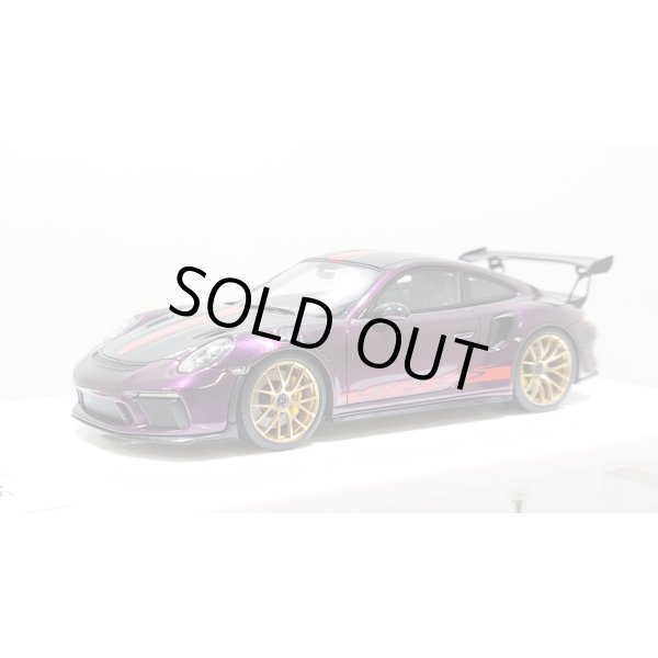 画像1: EIDOLON 1/43 Porsche 911 (991.2) GT3 RS Weissach package 2018 Alba Cielo with Body Stirpes Limited 33 pcs. (1)