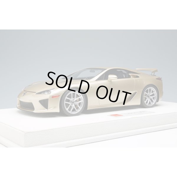 画像2: EIDOLON 1/18 Lexus LFA 2010 Rear Wing up Crystal Gold Limited 30 pcs. (2)