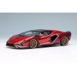 画像2: EIDOLON COLLECTION 1/43 Lamborghini Sian FKP 37 2019 with Stripe Rosso Efesto Limited 60 pcs. (2)