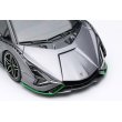 画像6: EIDOLON COLLECTION 1/43 Lamborghini Sian FKP 37 2019 with Stripe Grigio Lynx Limited 60 pcs. (6)