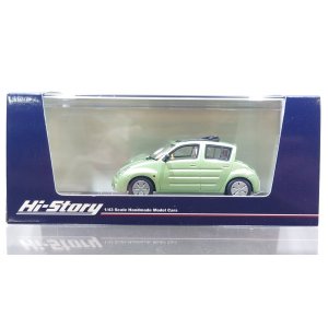 画像: Hi Story 1/43 Toyota WiLL Vi (2000) Yellow Green Metallic Opal