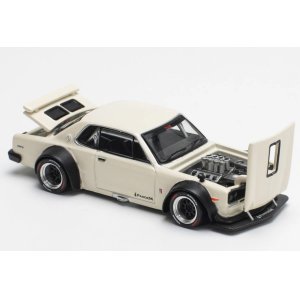 画像: POP RACE 1/64 SKYLINE GT-R V8 DRIFT WHITE