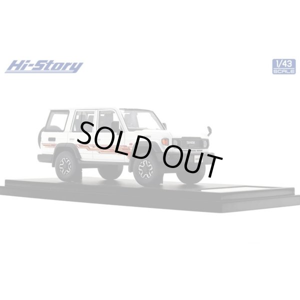 画像4: Hi Story 1/43 Toyota LAND CRUISER 70 AX (2023) Super White II with Stripe Tape (4)