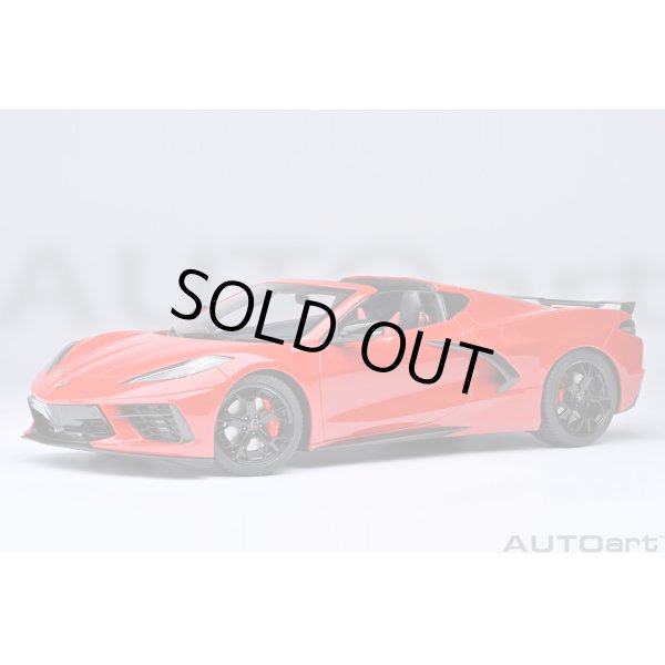 画像1: AUTOart 1/18 Chevrolet Corvette C8 Stingray Z51 (Torch Red) (1)