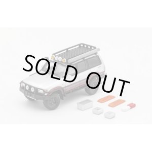 画像: Gaincorp Products 1/64 Toyota Land Cruiser LC80 - Retrofit Version - LHD Silver/Maroon Red